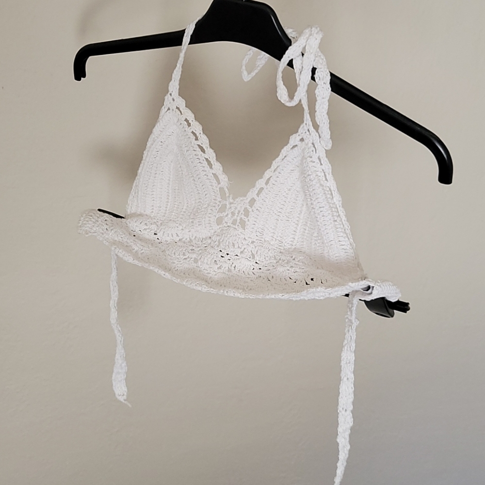 Crochet halter top